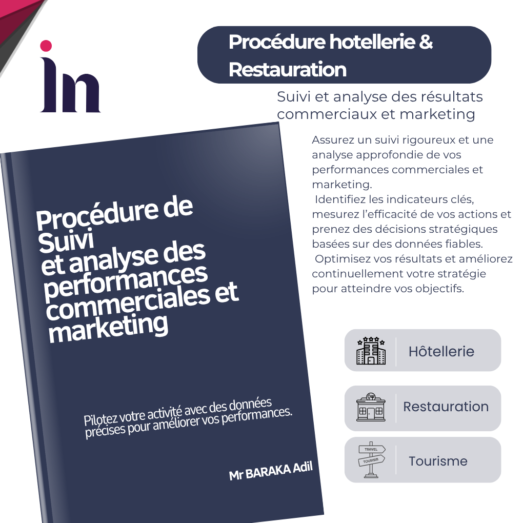 Procédure de suivi et analyse des performances commerciales et marketing